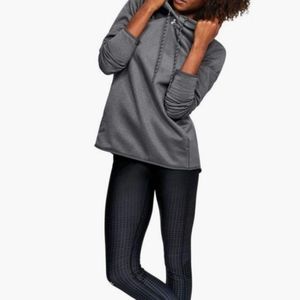 NWT UNDER ARMOUR GRAY HOODIE. DOUBLE THREAT FLEECE HOODY SIZE M
